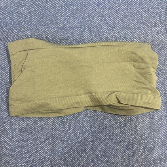 NIP Gray Wire-free Strapless Seamless Stretchy Bra - Picture 3 of 7